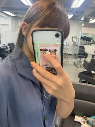 ヘアリゾート粋tiga所属 Moeri モエリのヘアカタログ ミニモ