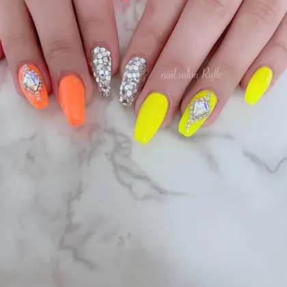 ネイルデザイン きれいめネイル Nail Salon Rufle所属 Nail Salon Rufleのネイルデザイン ミニモ