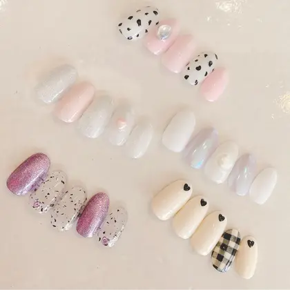 メニュー用フォト Earth Coiffure Beaute 上尾店所属 Sato Lunaのネイルデザイン ミニモ