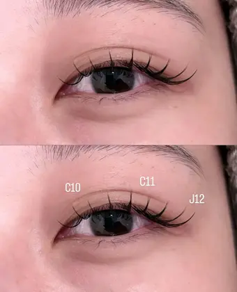 マツエク　プレミアムミンク ミンク120本 Dカール 0.15mm｜chacha bla nc Amie 沖田