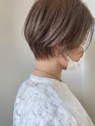 大人が似合う クールショートボブ 前髪長めでクールな印象の 大人のショートボブ です 甘す Union所属 江上 拓郎のヘアカタログ ミニモ