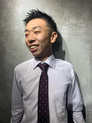 スパイキーショート Damdee Tokyo Hair Lounge 上野店所属 上野メンズno1 伊藤慧のヘアカタログ ミニモ