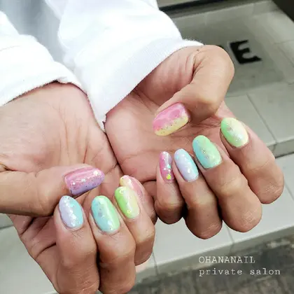 自宅サロン Ohananail所属 Ohananail 伏見区久我のネイルデザイン ミニモ