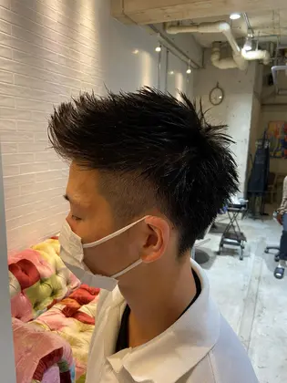 外国人風高め刈り上げ Elena所属 満足度no 1 Syotaのヘアカタログ ミニモ