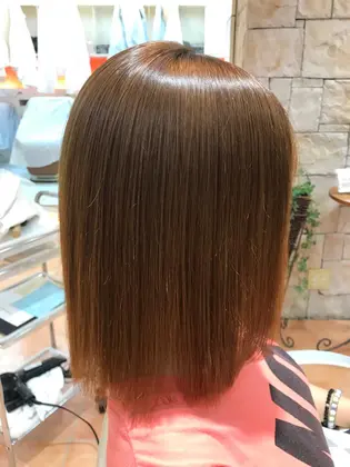 ストレートパーマ 21年夏人気のストレートパーマのヘアスタイル 髪型 5ページ目 ミニモ