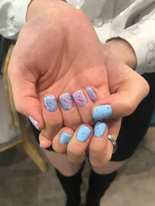 パステルネイル 21年夏人気のパステルネイルのネイルデザイン ネイルアートカタログ 5ページ目 ミニモ