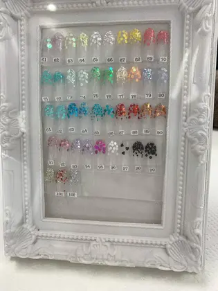 パーツ多数ご用意してます クレームルバン所属 原 えりのネイルデザイン ミニモ