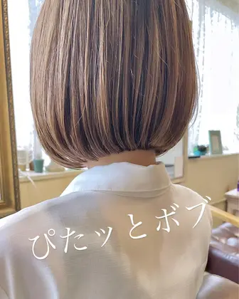 ぴたッとボブなら首にしっかり沿う Terrace Code梅田所属 ショート ボブ特化 くせ毛対応 奨太朗のヘアカタログ ミニモ