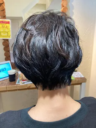 大人のショートヘア Shrimp1丁目moco店所属 田中 菜月のヘアカタログ ミニモ