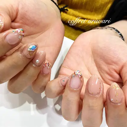 フレンチネイル 21年夏人気のフレンチネイルのネイルデザイン ネイルアートカタログ 44ページ目 ミニモ