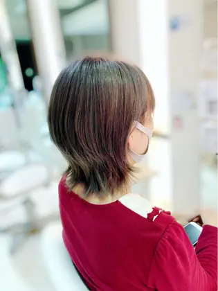 ハンサムウルフショートヘアー 髪が多くて固い方でもまとまるヘアスタイルです エルフォート所属 竹内 麻弥のヘア カタログ ミニモ