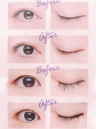 Beckylush所属 竹田 磨衣のマツエクデザイン ミニモ