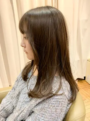 Beautrium南青山所属 自然なストレートに 縮毛矯正櫛田のヘアカタログ ミニモ