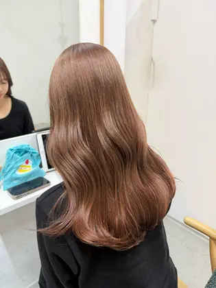 オレンジブラウン】2026年秋人気のオレンジブラウンのヘアカラー・髪型
