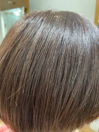 ストレートパーマ 21年秋人気のストレートパーマのヘアスタイル 髪型 ミニモ