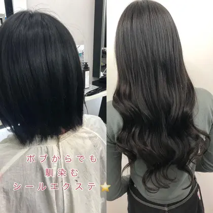 シールエクステ】2026年春人気のシールエクステのヘアスタイル・髪型