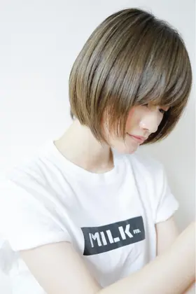 ストレートショートボブ Gotodayシェアサロン渋谷sol所属 ショート ボブ 小野寺翼のヘアカタログ ミニモ