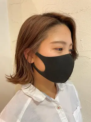 トーンアップでナチュラルブラウン Defi所属 木村 朱里のヘアカタログ ミニモ