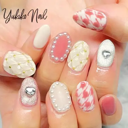 安心の定価販売 キルティング 千鳥柄ネイルチップ ネイルチップ 付け爪 7223円blog Grupostudio Com Br