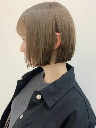 ボブ 22年春人気のボブのヘアスタイル 髪型カタログ ミニモ