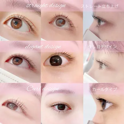 カラーエクステ Gres所属 Gres グリス 井澤まりなのマツエクデザイン ミニモ