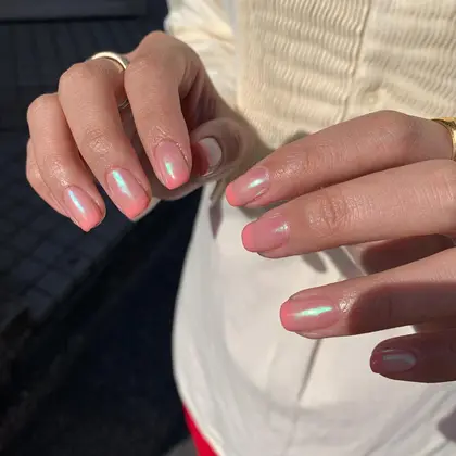 フレンチネイル 21年夏人気のフレンチネイルのネイルデザイン ネイルアートカタログ 14ページ目 ミニモ