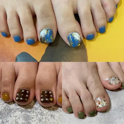 フットネイル 21年夏人気のフットネイル ペディキュア のネイルデザイン ネイルアートカタログ 62ページ目 ミニモ