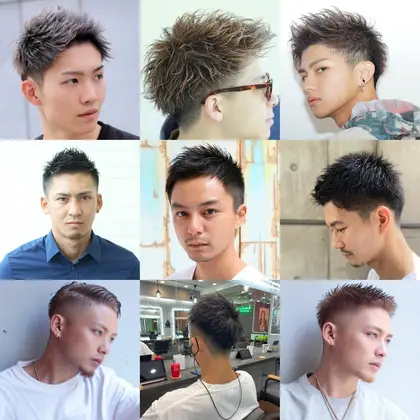 メンズのベリーショートのカットモデルさんの募集となります Silq By Luca所属 メンズパーマ 波巻き 田村輝のヘアカタログ ミニモ