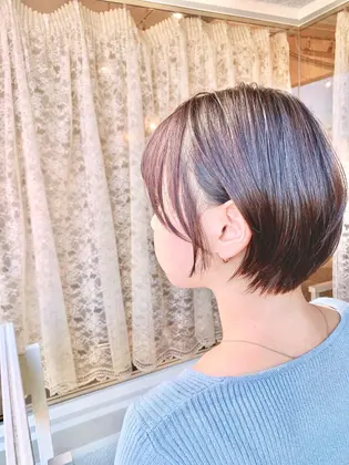 前下がりボブ 21年春人気の髪型 ヘアカタログ 32ページ目 ミニモ