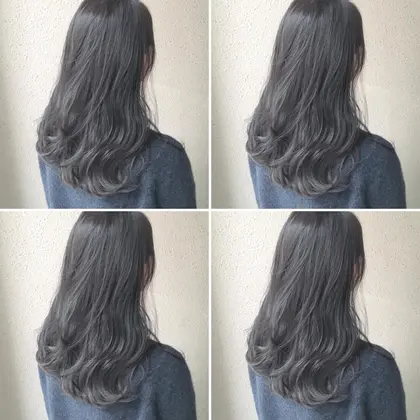 ブルーアッシュ 21年夏人気のブルーアッシュのヘアカラー 髪色カタログ ミニモ