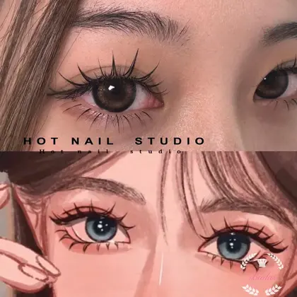 漫画キャラクター風 Biolusビューティサロン所属 Biolus サロンのマツエクデザイン ミニモ