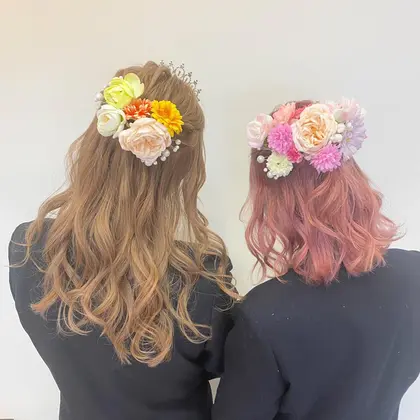 盛り髪もやってます サンリオキャラクターでかわいく お時間がかかるヘアセットとなりますの Style横浜所属 ふんわりカラー エクステ野口真由香の ヘアカタログ ミニモ