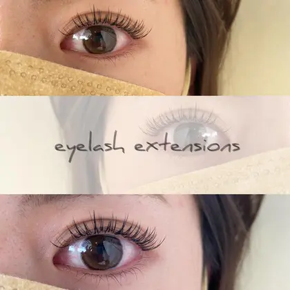 今話題のワンホンデザインマツエク 長短のミックスで束感 透け感 Hair Eyelash Lucia梅田茶屋町店所属 中山 歩香のマツエク デザイン ミニモ