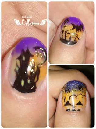 ハロウィン 21年秋人気のハロウィンのネイルデザイン ネイルアートカタログ 14ページ目 ミニモ