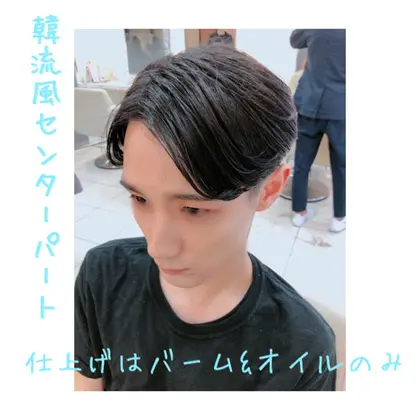 センターパート 21年夏人気のセンターパートのヘアスタイル 髪型カタログ 6ページ目 ミニモ