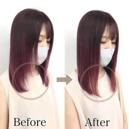 胸からおへその長さ10枚 顔まわりの短い部分の長さを出したい方にオススメ エクステカット込み ご希望 あるじゃんすー仙台店所属 あるじゃんすー 仙台 店のヘアカタログ ミニモ