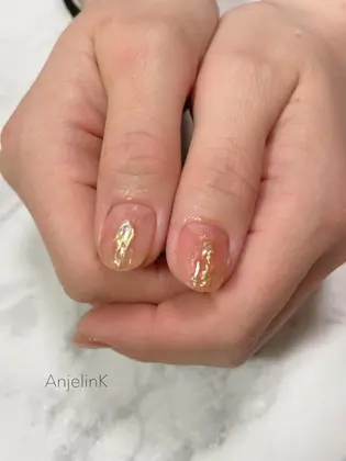 クリアネイル 21年夏人気のクリア 透明 ネイルのネイルデザイン ネイルアートカタログ ミニモ