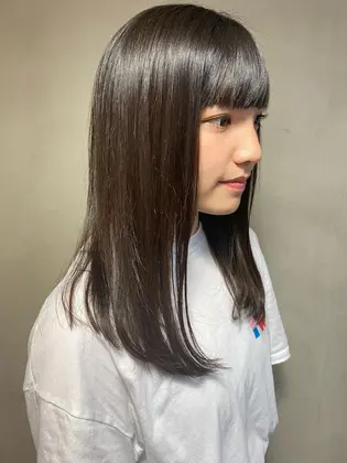 ストレートパーマ 21年夏人気のストレートパーマのヘアスタイル 髪型 54ページ目 ミニモ