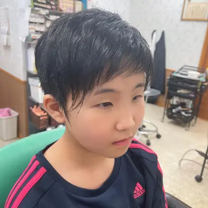 キッズ 21年夏人気のキッズヘアスタイル 髪型カタログ 4ページ目 ミニモ