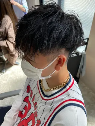 大阪 梅田 刈り上げマッシュ 王道マッシュ ソフトツイスト Zina茶屋町所属 梅田メンズ専門 ユースケのヘアカタログ ミニモ