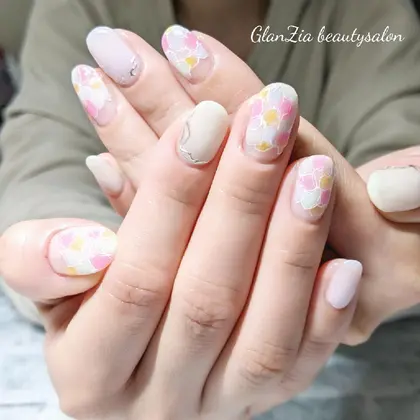 石原さとみ風ネイル Glanzia所属 南流山 ネイルサロン グランツィア のネイルデザイン ミニモ
