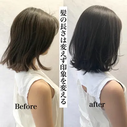 切りっぱなしボブ 21年秋人気の切りっぱなしボブのヘアスタイル 髪型カタログ 35ページ目 ミニモ
