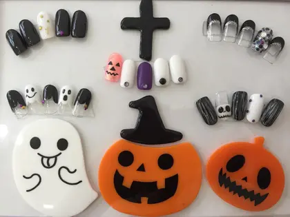 ハロウィン 21年夏人気のネイルデザイン ネイルアートカタログ ミニモ