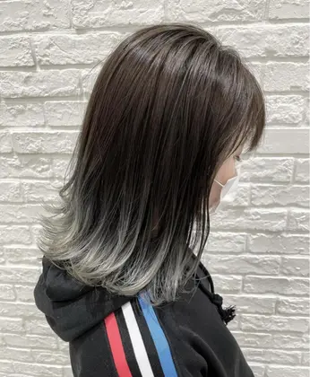 シルバーグラデーション Earth所属 前林 汰熙のヘアカタログ ミニモ