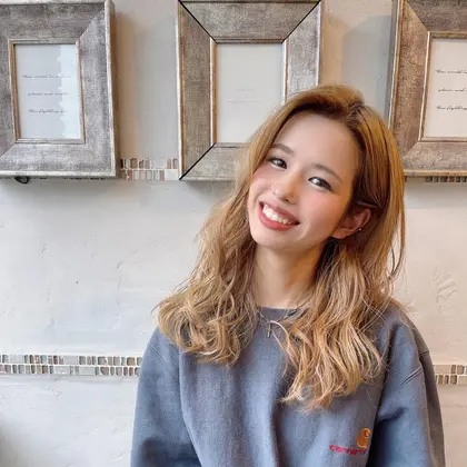 Aube Hair Shinjukuの美容室 美容院 スタッフ情報 ふんわりgirly Momo ミニモ