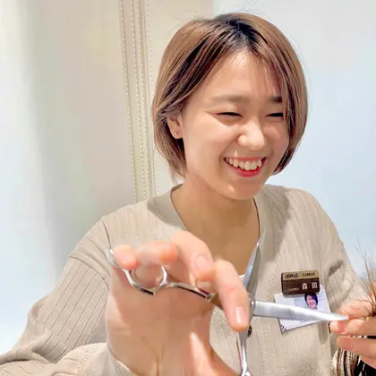 ラランジェ楽々園の美容室 美容院 スタッフ情報 森田 祐規菜 ミニモ
