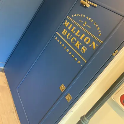 Million Bucks barber shop