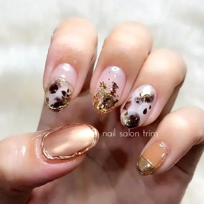 札幌市中央区 ラメグラデーション ネイルサロン お得に予約するなら ミニモ