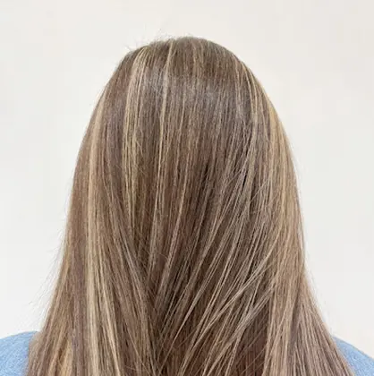 M's hair