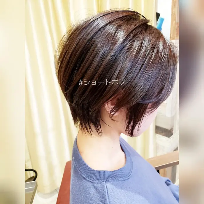 襟足がスッキリ見えるように質感が出るようにカットしました プログレス仙台駅東口店所属 佐藤 剛のヘアカタログ ミニモ